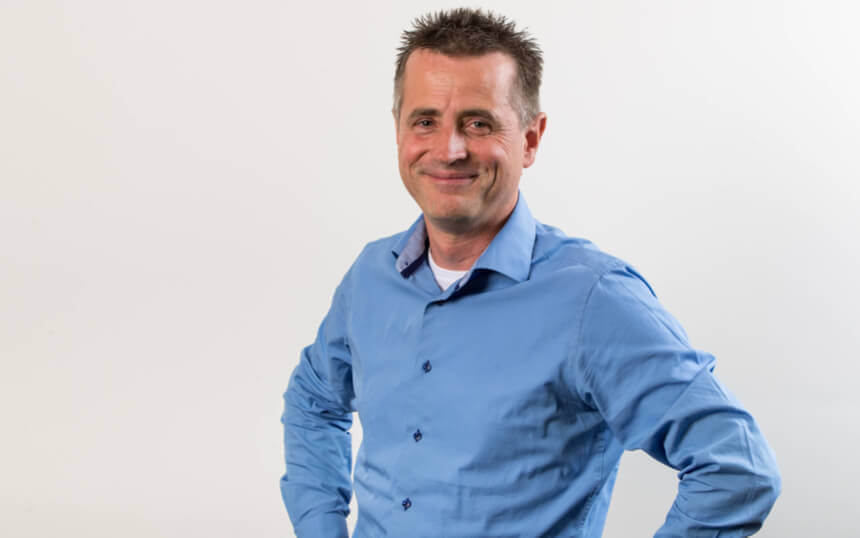 Henk-Jan van der Molen, commercieel directeur bij Vos Logistics