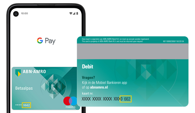 zelfmoord Zelfrespect slepen Google Pay - veelgestelde vragen - ABN AMRO