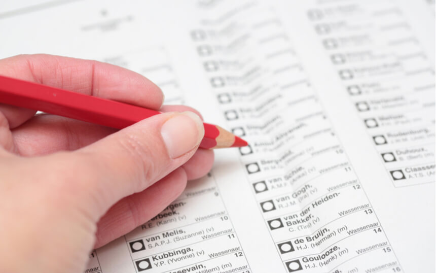 Kanditdatenlijst verkiezingen
