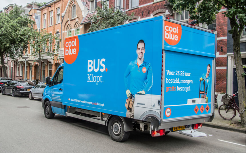 Coolblue verlaagt retouren met virtuele televisies